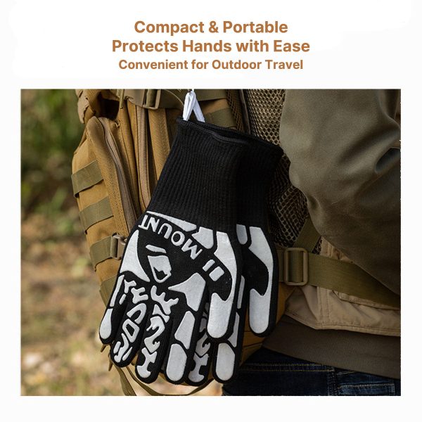 heat resistant bbq & camping cooking gloves heat resistant bbq & camping cooking gloves
