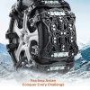no jack needed steel plate anti slip tire chains universal emergency traction for car & suv no jack needed steel plate anti slip tire chains universal emergency traction for car & suv