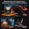 4800lm telescopic camping lantern rechargeable outdoor atmosphere light