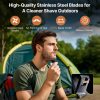 pocket size mini electric razor usb rechargeable portable rotary shaver for men pocket size mini electric razor usb rechargeable portable rotary shaver for men