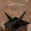 stainless steel portable collapsible camping rocket wood stove wood burning