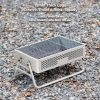 portable smokeless bbq grill foldable 27cm wide for 5+ people