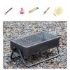 portable smokeless bbq grill foldable 27cm wide for 5+ people