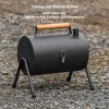portable table top charcoal grill 3 5 people dual zone roasting for camping & picnics