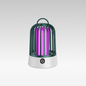 365nm uv light biomimetic mosquito zapper electric shock insect trap with usb power