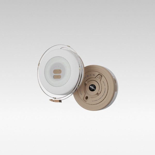 retractable waterproof camping string light strip for tents, trees, or patios