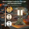 4800lm telescopic camping lantern rechargeable outdoor atmosphere light
