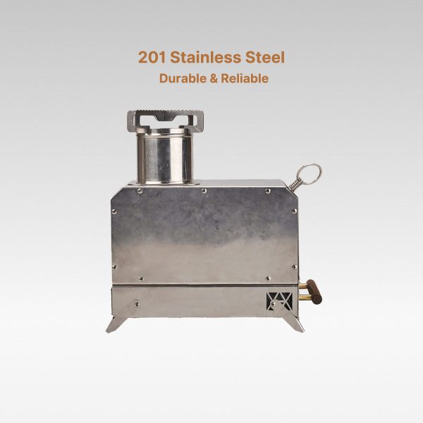 portable camping wood burning stove fast boiling outdoor burner