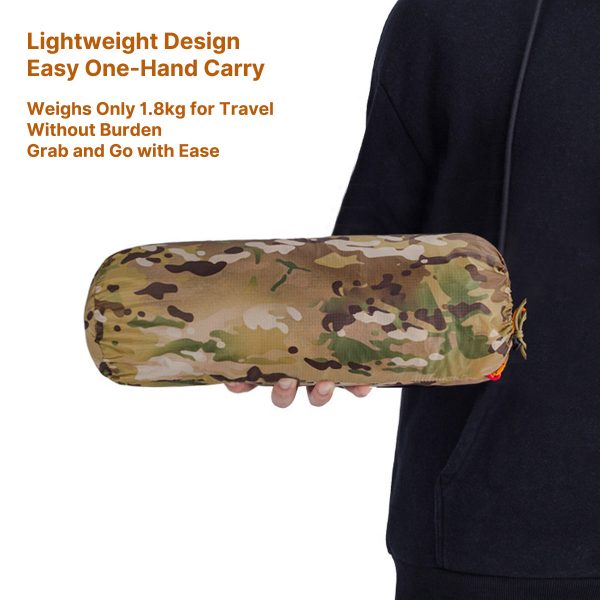 ultralight 1 person camping tent – waterproof military style outdoor tent