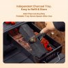 portable stainless steel grill foldable 3 7 people bbq portable stainless steel grill foldable 3 7 people bbq