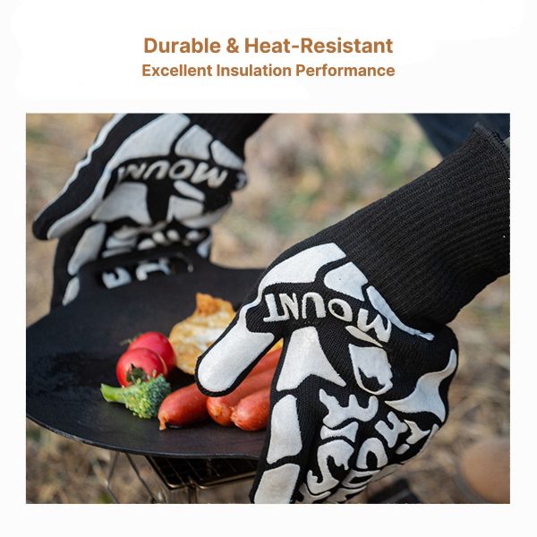 heat resistant bbq & camping cooking gloves heat resistant bbq & camping cooking gloves