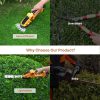 2 in 1 cordless mini electric hedge trimmer handheld rechargeable grass shear & shrub trimmer 2 in 1 cordless mini electric hedge trimmer handheld rechargeable grass shear & shrub trimmer