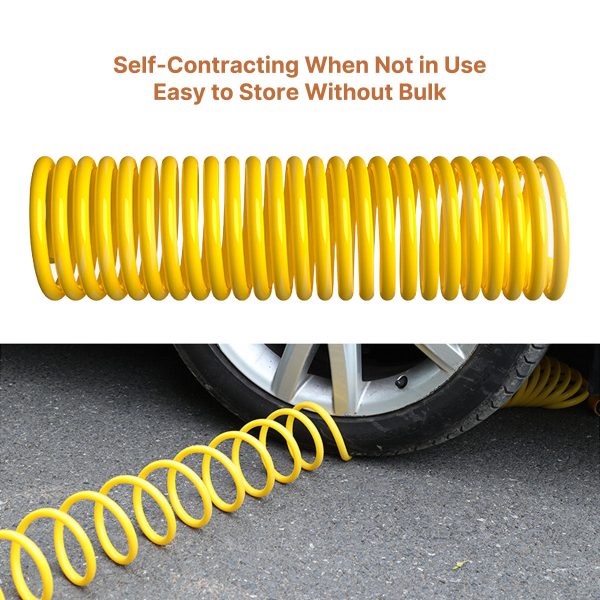 10 30m telescopic water pipe with high pressure car washing gun expandable flexible hose