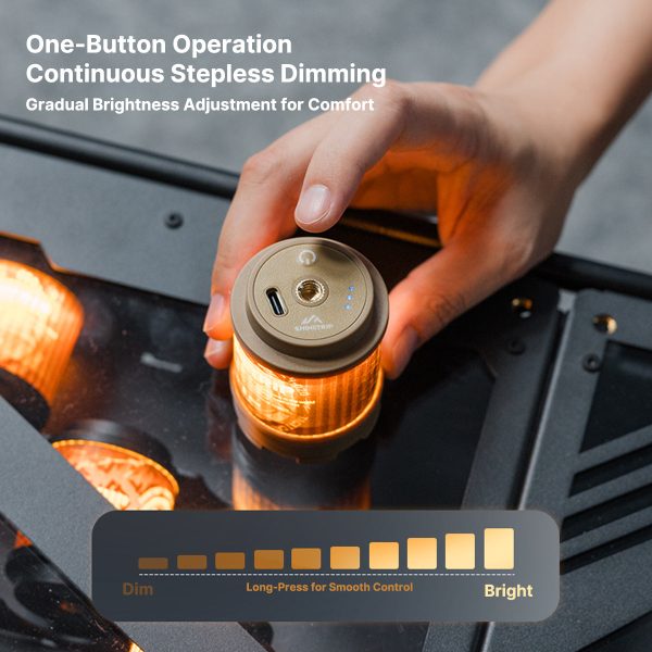 camping lantern rechargeable outdoor atmosphere light