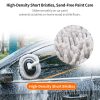 180° rotating car wash mop curved ergonomic handle scratch free microfiber scrubber