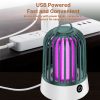 365nm uv light biomimetic mosquito zapper electric shock insect trap with usb power 365nm uv light biomimetic mosquito zapper electric shock insect trap with usb power