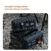 molle compatible tactical admin pouch heavy duty multi pocket edc gear organize