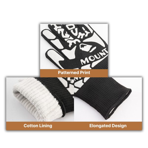 heat resistant bbq & camping cooking gloves heat resistant bbq & camping cooking gloves