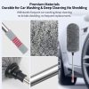 360° scratch free car duster extendable stainless steel pole cleaning tool