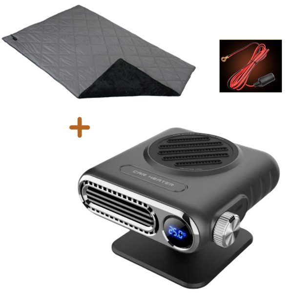 12v portable fast heating car heater 150w electric windshield defroster & demister