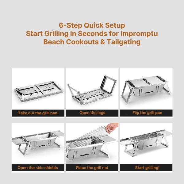 portable charcoal bbq 2cm ultra thin foldable for 3 6 people portable charcoal bbq 2cm ultra thin foldable for 3 6 people
