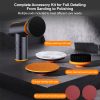 1800rpm cordless car polisher 45min runtime portable electric buffer for car & home
