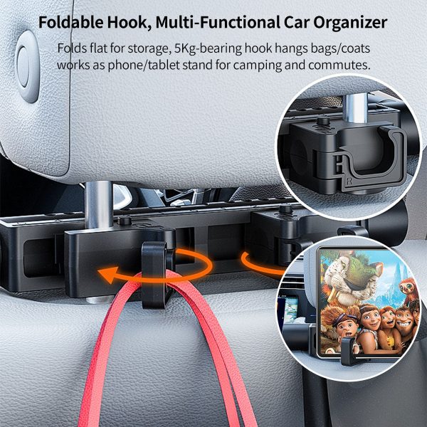 adjustable car headrest neck support universal side sleep pillow with memory foam