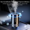 ai smart car aroma diffuser dual nano atomizer with starry sky projection & auto scent control