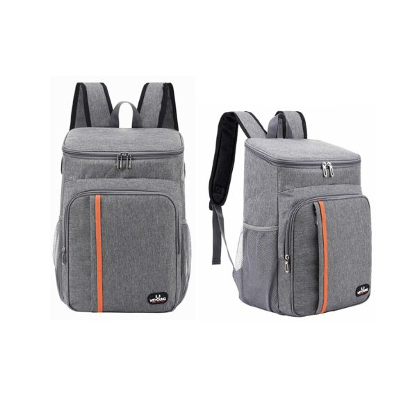30 can insulated leakproof cooler backpack lightweight thermal bag with multi pockets