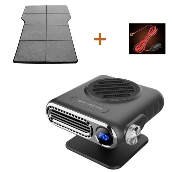 12v portable fast heating car heater 150w electric windshield defroster & demister