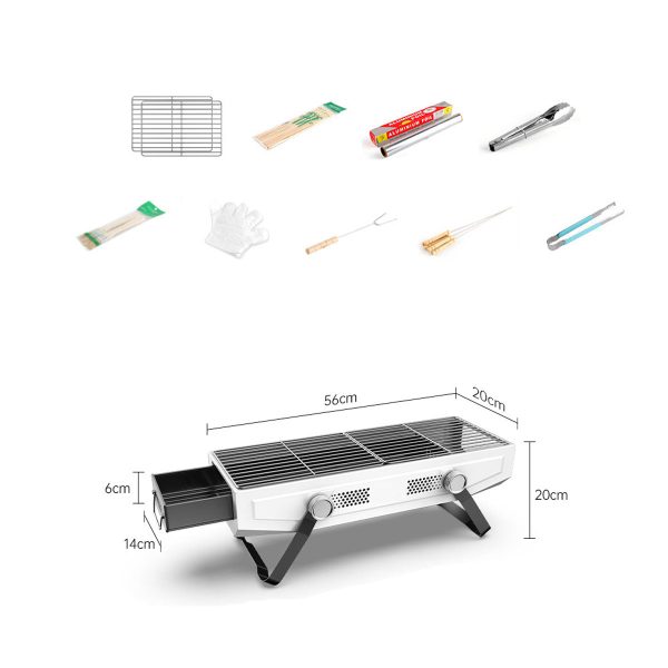 portable stainless steel grill foldable 3 7 people bbq portable stainless steel grill foldable 3 7 people bbq
