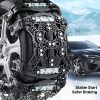 no jack needed steel plate anti slip tire chains universal emergency traction for car & suv no jack needed steel plate anti slip tire chains universal emergency traction for car & suv