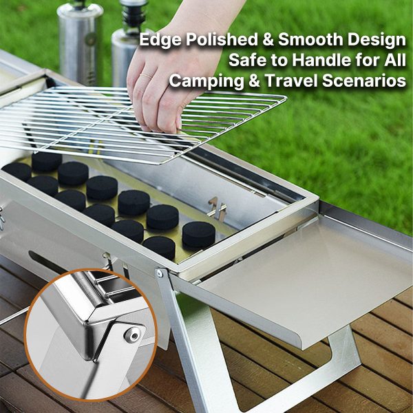 portable charcoal bbq 2cm ultra thin foldable for 3 6 people portable charcoal bbq 2cm ultra thin foldable for 3 6 people