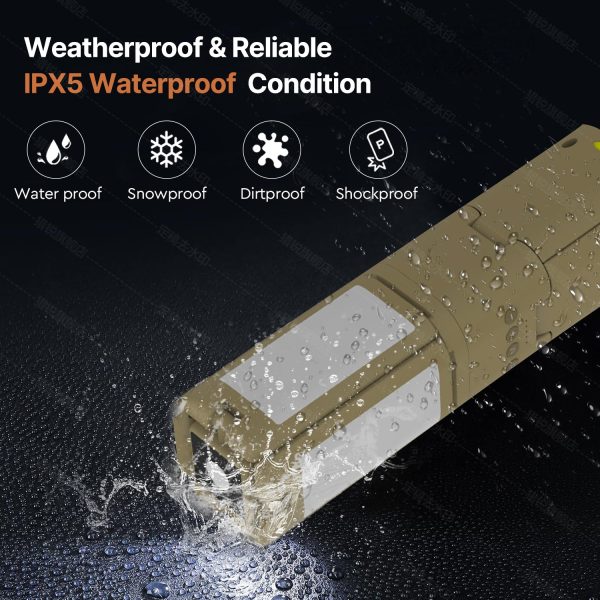 4800lm telescopic camping lantern rechargeable outdoor atmosphere light
