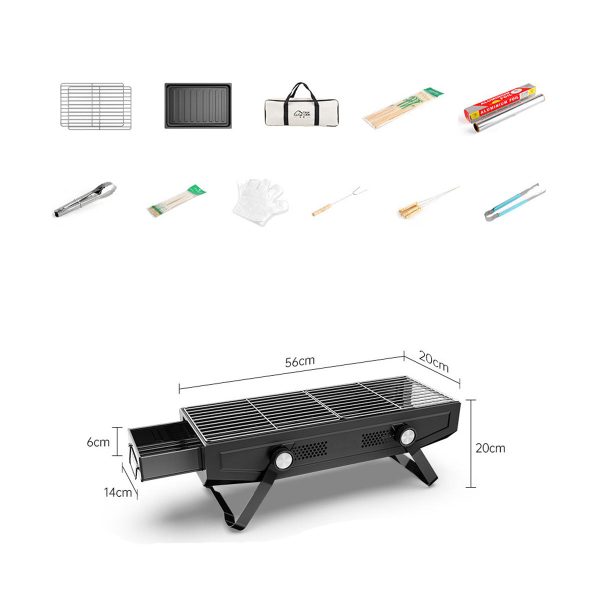 portable stainless steel grill foldable 3 7 people bbq portable stainless steel grill foldable 3 7 people bbq