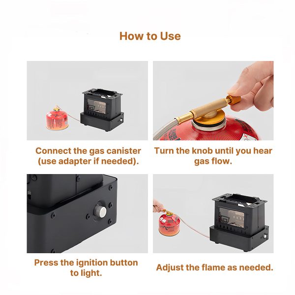 1900w retro gas stove portable cooking & flame viewing 1900w retro gas stove portable cooking & flame viewing