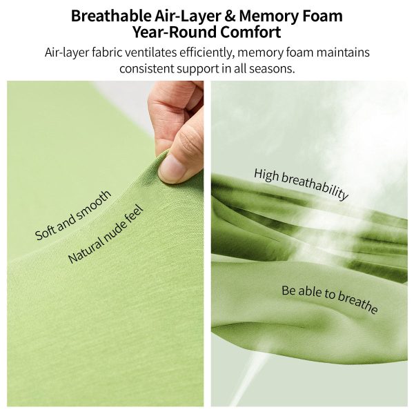99% antibacterial car camping mattress all season foldable memory foam travel bed