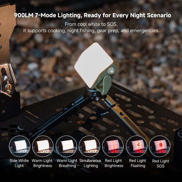 900lm card style multi mode portable camping lantern rechargeable outdoor atmosphere light 900lm card style multi mode portable camping lantern rechargeable outdoor atmosphere light