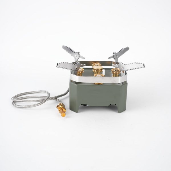 13800w high power camping stove foldable multi head outdoor cooker 13800w high power camping stove foldable multi head outdoor cooker