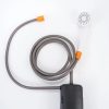 usb rechargeable portable shower pump handheld electric water pump with filtration system