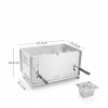 multi function charcoal camp stove dual zone cooking, 3 level heat multi function charcoal camp stove dual zone cooking, 3 level heat