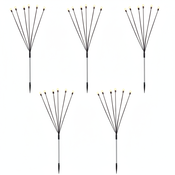 lawn & garden christmas lights – outdoor rain snow resistant decor
