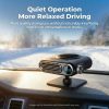 12v portable fast heating car heater 150w electric windshield defroster & demister