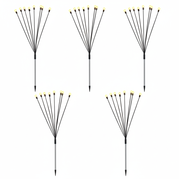 lawn & garden christmas lights – outdoor rain snow resistant decor