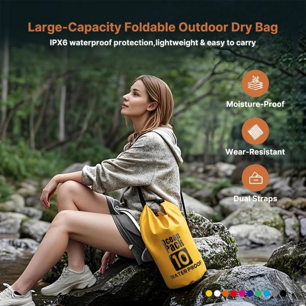 2l bpa free hydration bladder leakproof water reservoir with wide opening & insulated hose for hiking, running, and cycling
