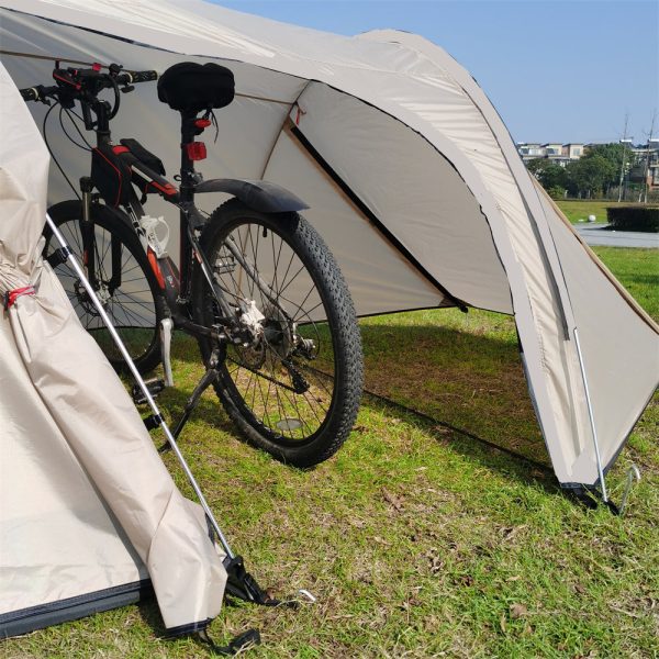 3 person double layer camping tent – waterproof & lightweight family shelter