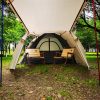 3 person double layer camping tent – waterproof & lightweight family shelter