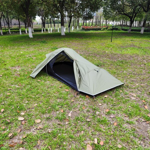 ultralight 1p backpacking tent — 1.35 kg, stealth design, 4 season universal, wind and rainproof ultralight 1p backpacking tent — 1.35 kg, stealth design, 4 season universal, wind and rainproof
