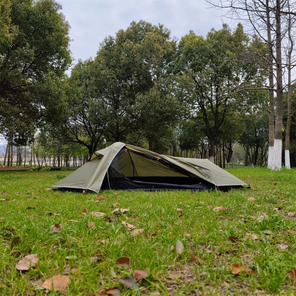 ultralight 1p backpacking tent — 1.35 kg, stealth design, 4 season universal, wind and rainproof ultralight 1p backpacking tent — 1.35 kg, stealth design, 4 season universal, wind and rainproof