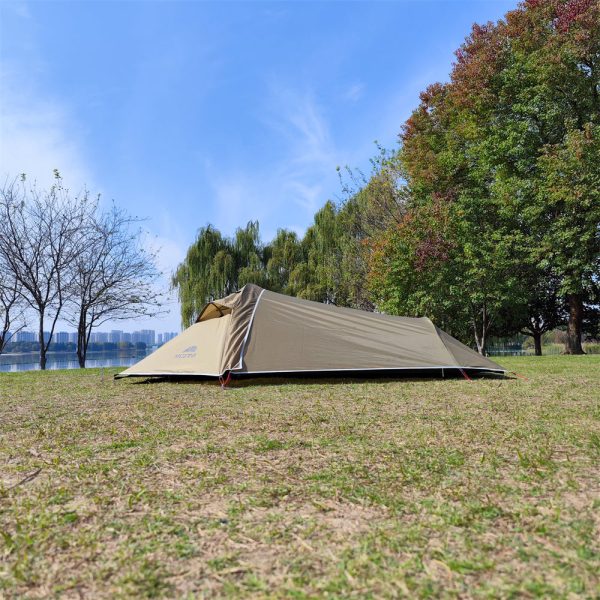 ultralight 1p backpacking tent — 1.35 kg, stealth design, 4 season universal, wind and rainproof ultralight 1p backpacking tent — 1.35 kg, stealth design, 4 season universal, wind and rainproof